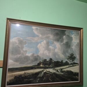 Jacob Isaac van Ruisdael "Wheatfields" NYGS 1945 Fine Art Print 32"  X 24"